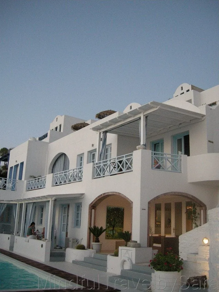 Donde dormir en Santorini Donde dormir en Santorini