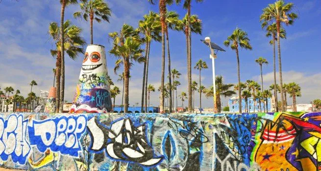 Playa de Venice Los Angeles California