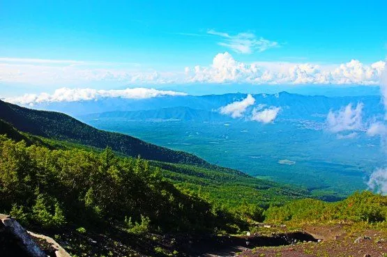 monte fuji japon