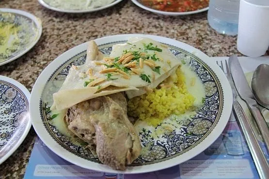 Gastronomia Jordania