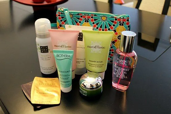 que hay en mi neceser de viaje