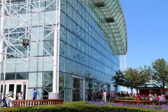 El museo de cristal Navy Pier