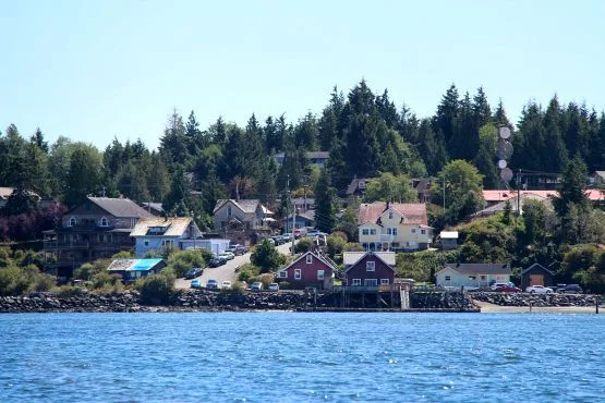 Pueblo Tofino isla de Vancouver
