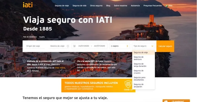 Contratar seguro de viaje para mascotas Iati