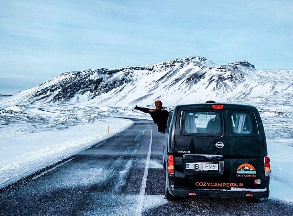 Iceland roadtrip in camper
