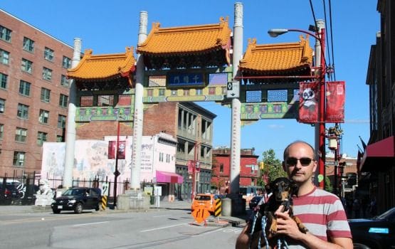 Viajar con Perro a Canadá Vancouver Chinatown