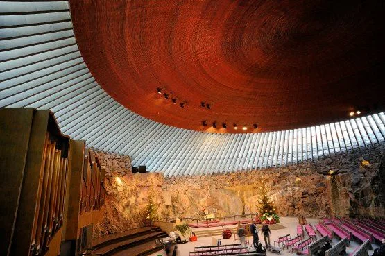 Iglesia de Temppeliaukio Helsinki