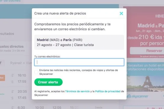 paginas para buscar vuelos