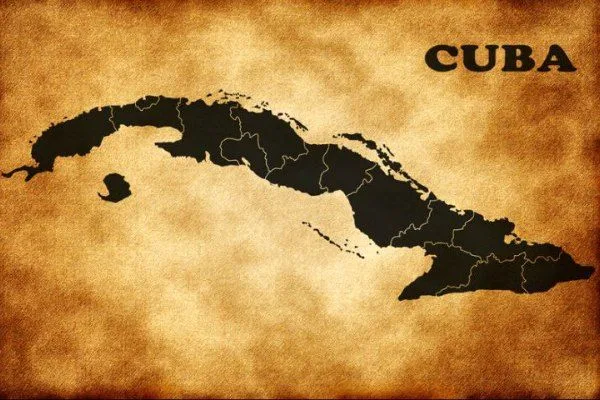 mapa de Cuba