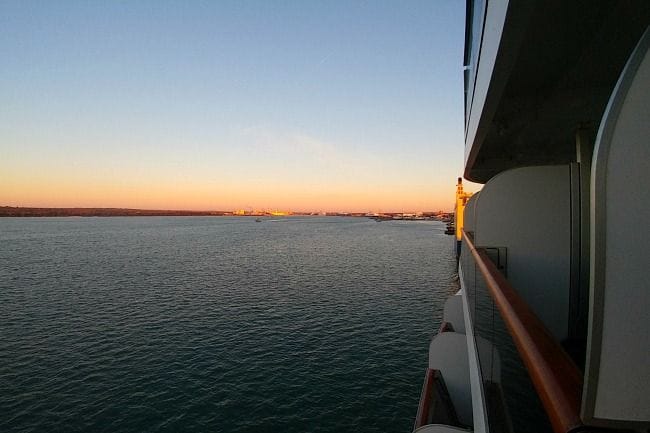 como es viajar en crucero