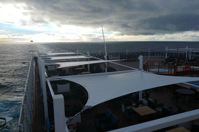 viaje en barco a bordo del Queen Victoria