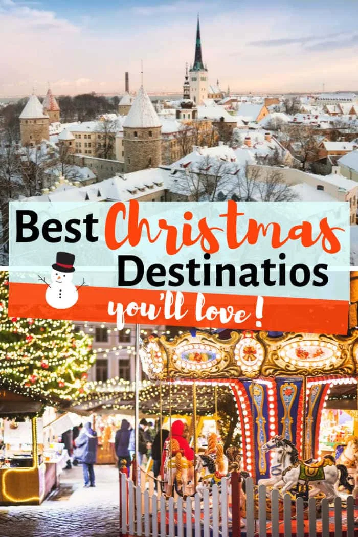 best white christmas destinations