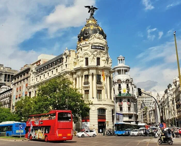 viewpoints of Madrid