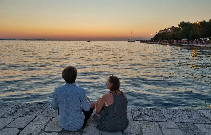 Atardecer en Zadar
