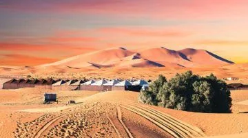 Dormir en el desierto de Merzouga