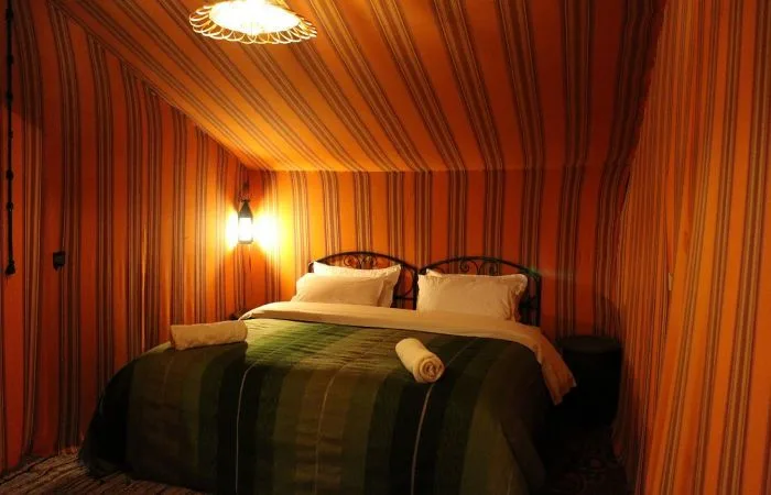 donde dormir en el desierto de merzouga