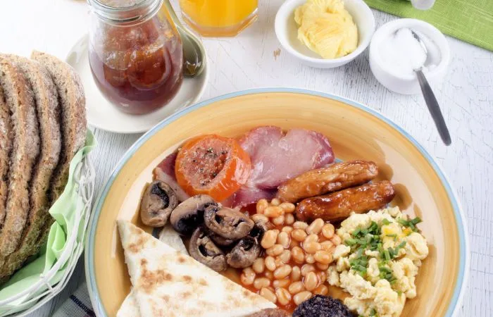 English breakfast Londres