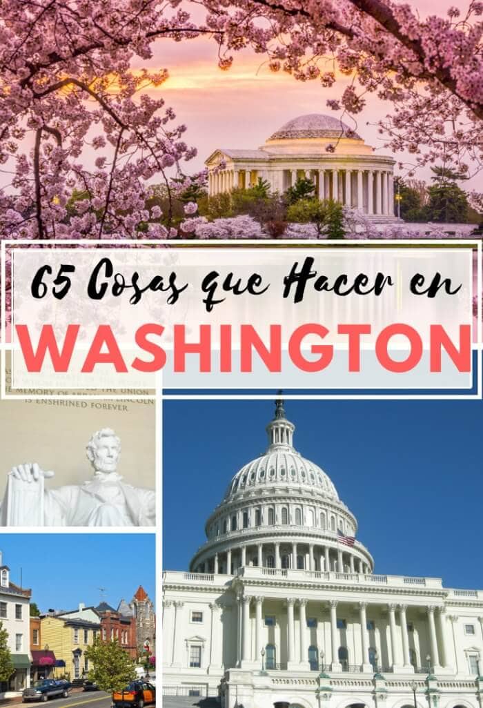 cosas que ver y hacer Washington DC
