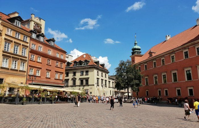 centro histórico de varsovia