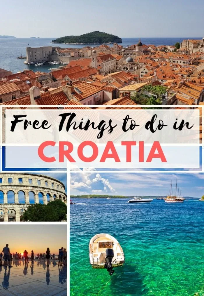 best free things to do in Croatia