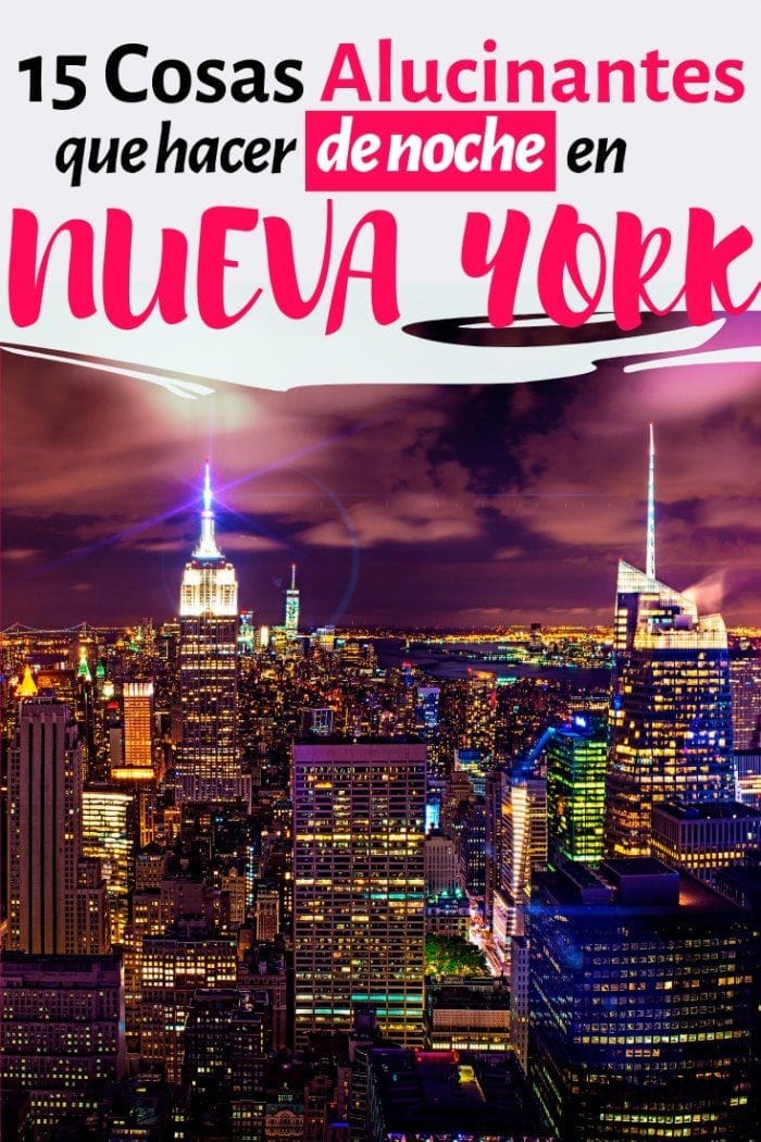 nueva york de noche lugares turisticos