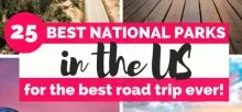 Road trip National Parks USA
