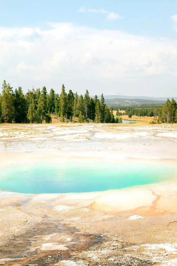 california national parks road trip Yellowstone NP