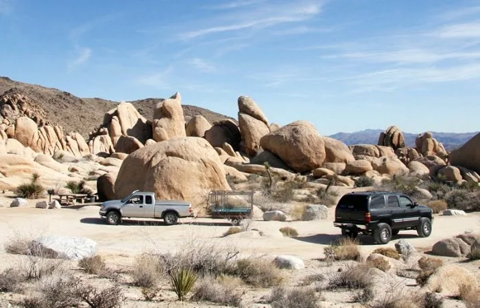 joshua tree national park camping