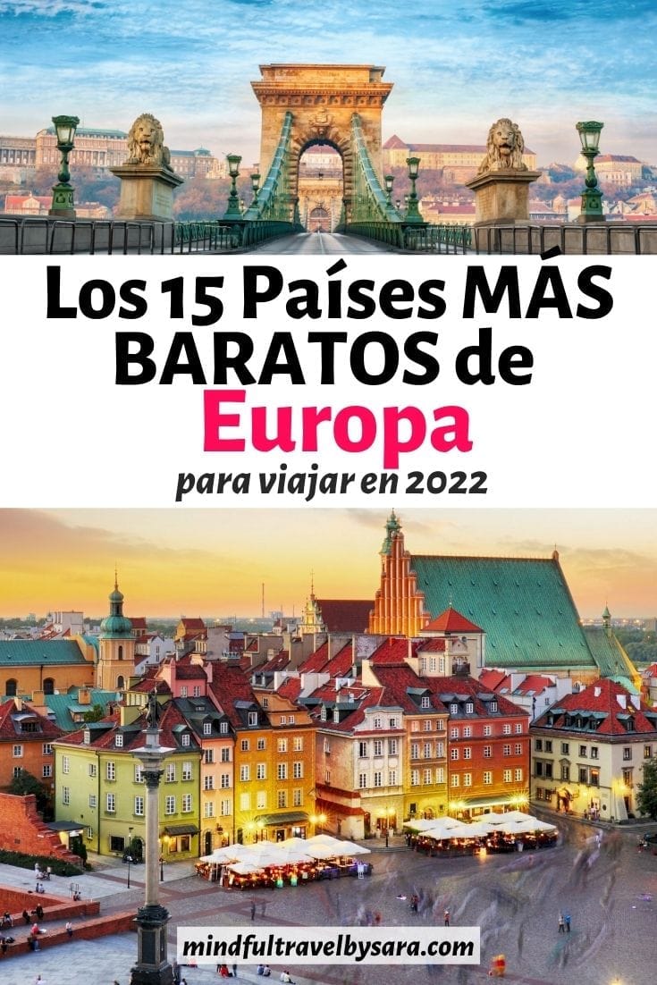 15 Países más Baratos de Europa para viajar en 2025
