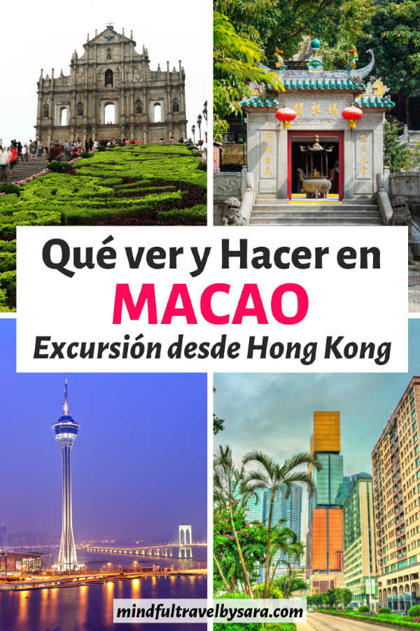Qué ver en Macao en un día en una excursión desde Hong Kong