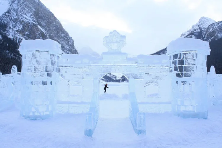 Banff Lake Louise Ice Castle