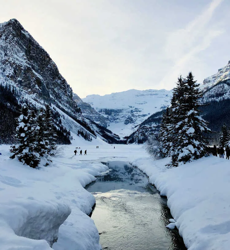 Lake Louise in winter