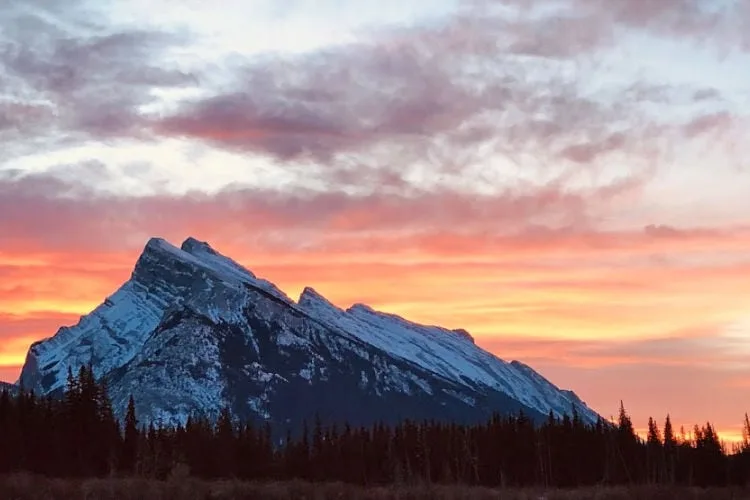 Vermillion Lakes sunrise