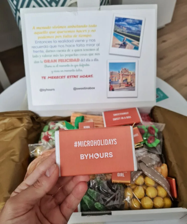 Caja de chuches personalizadas