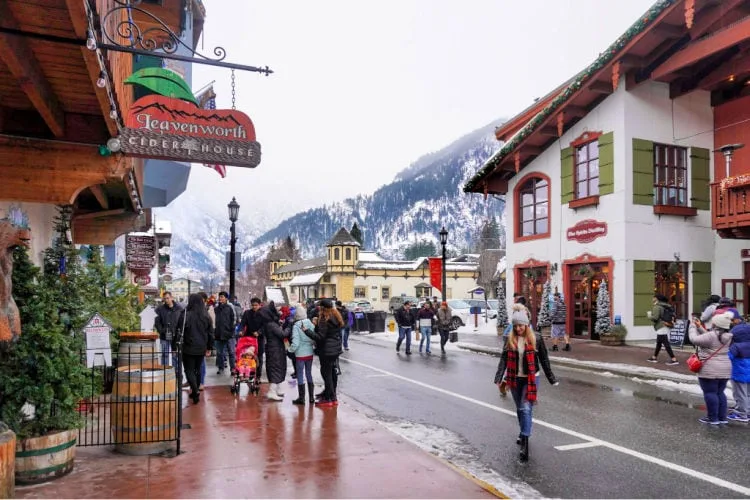 Leavenworth in December