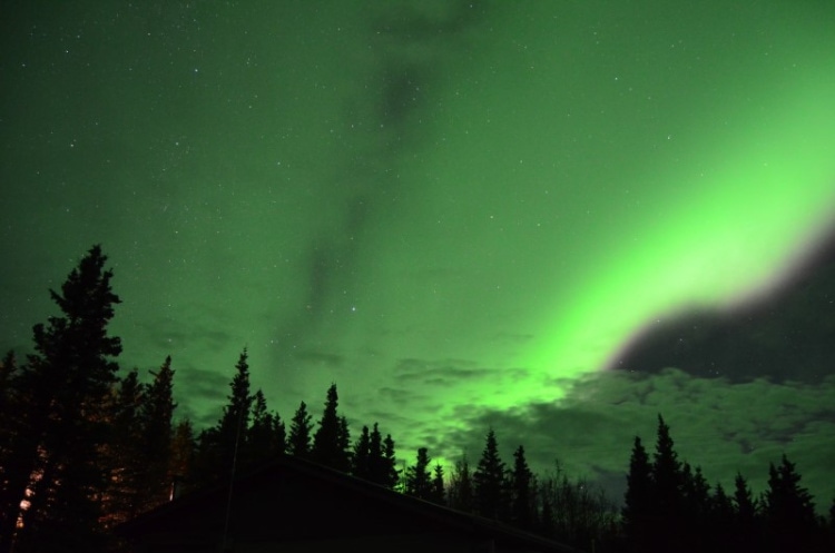 Healy, Alaska aurora viewing