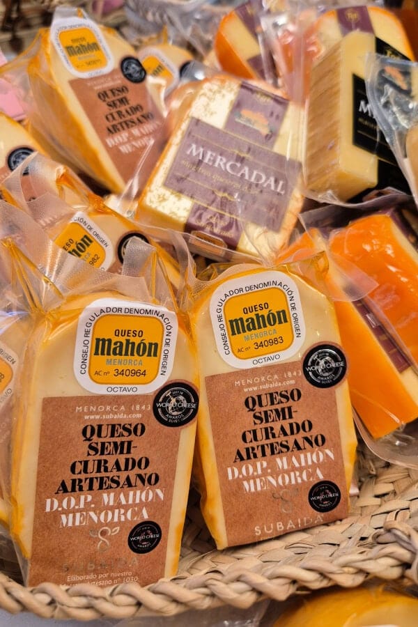 Queso de mahon menorca