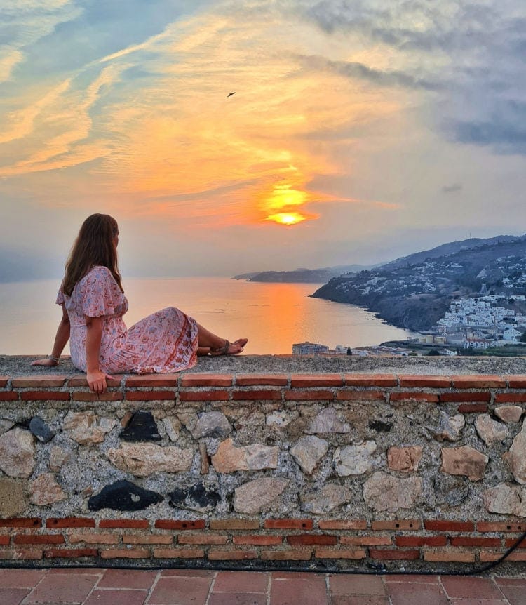 Atardecer desde el Castillo de Salobreña 1