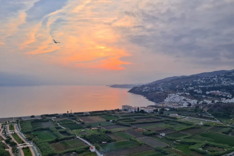 Mejor atardecer en Salobreña