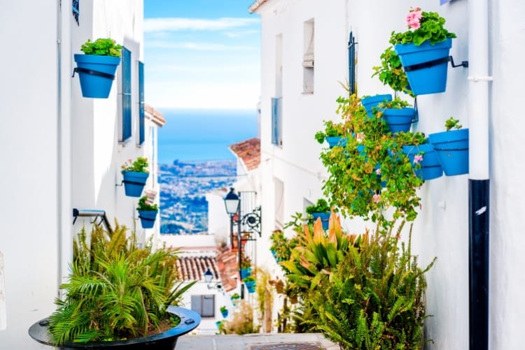 Mijas pueblo blanco de Málaga