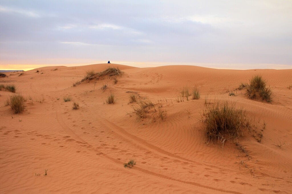 dormir en el desierto Marruecos