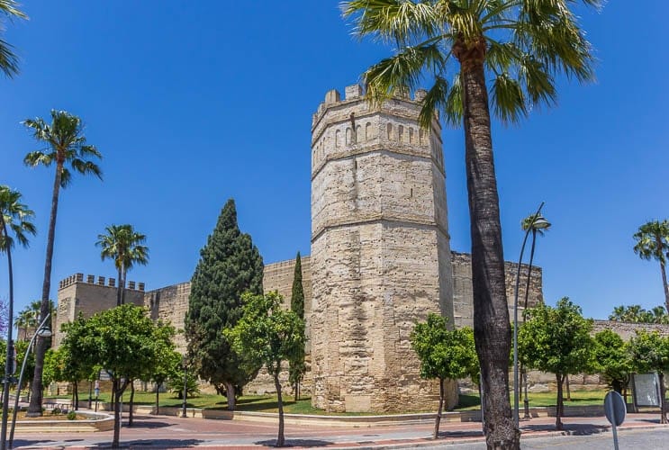 Alcazar de Jerez de la Frontera España