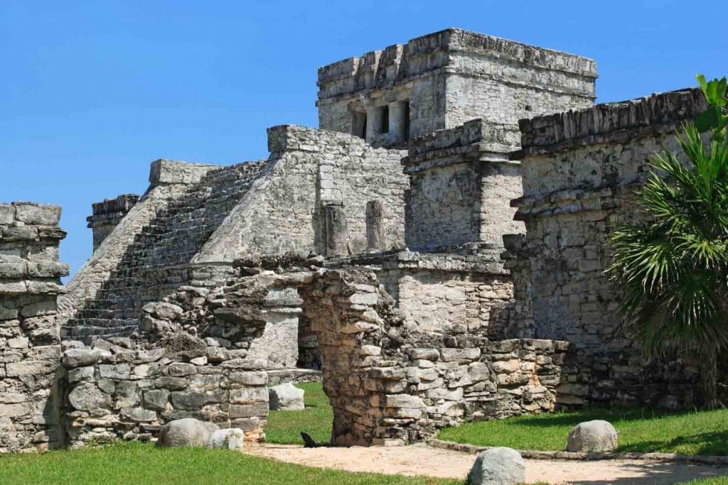 Mayan ruins in Tulum, Mexico.