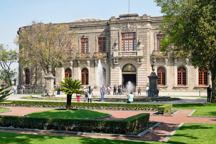 Castillo de Chapultepec en Ciudad de México