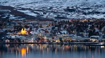 invierno en Islandia