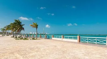 Visiting Malecon Tajamar is one of the best things to do in Cancun downtown