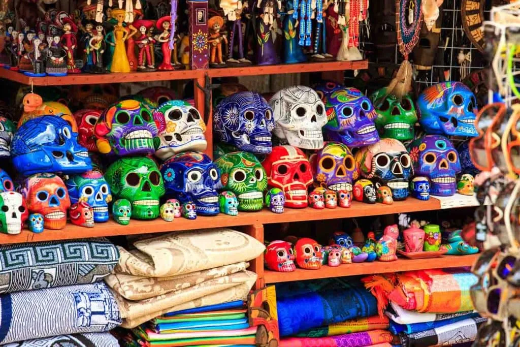 Mexican local craft souvenirs  1024x683