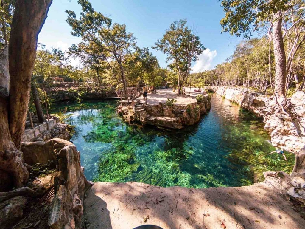 Discovering the Mexican cenotes is one of the things to do in Mexico