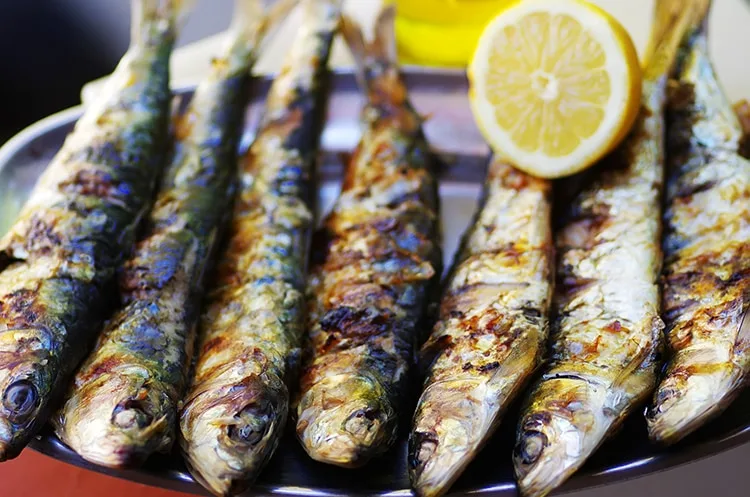 espeto de sardinas