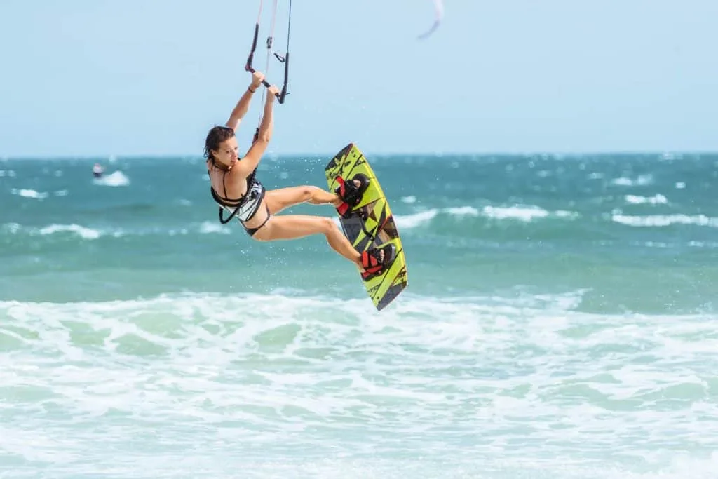 woman Kitesurfing 1024x683